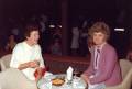 Bette Dunsmore and her sister Barb Guidera on their Alaskan Inside Passage cruise in October 1982