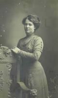 Annie Dwyer, daughter of Eliza Bolan and Paddy Dwyer (taken in Newcastle)