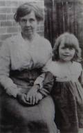 1901 (approx.) Bridget Shanahan nee Murphy with grandaughter Eve Ludlam